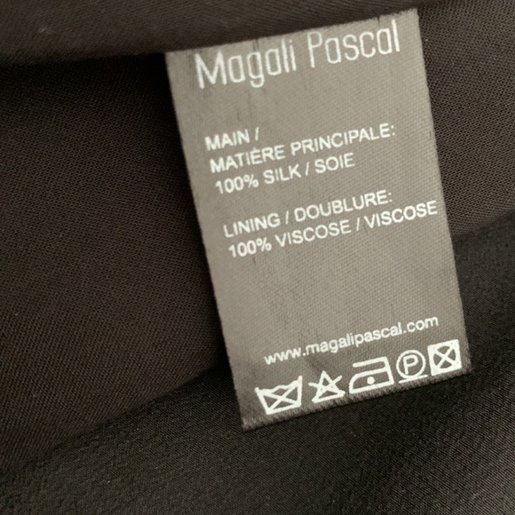 Magali Pascal 100% silk halter maxi dress - Picture 9 of 10